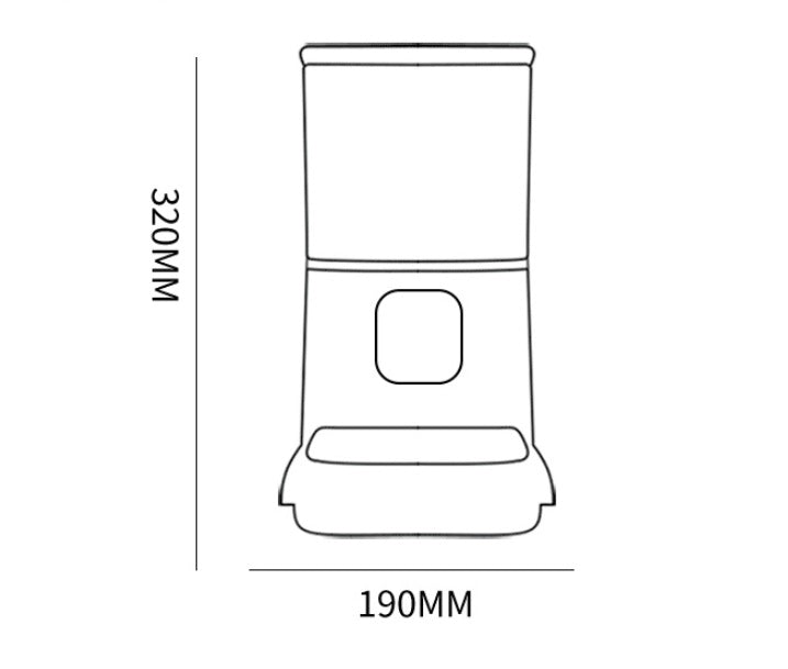 NovaPaw™ Smart WiFi Pet Feeder (6L)